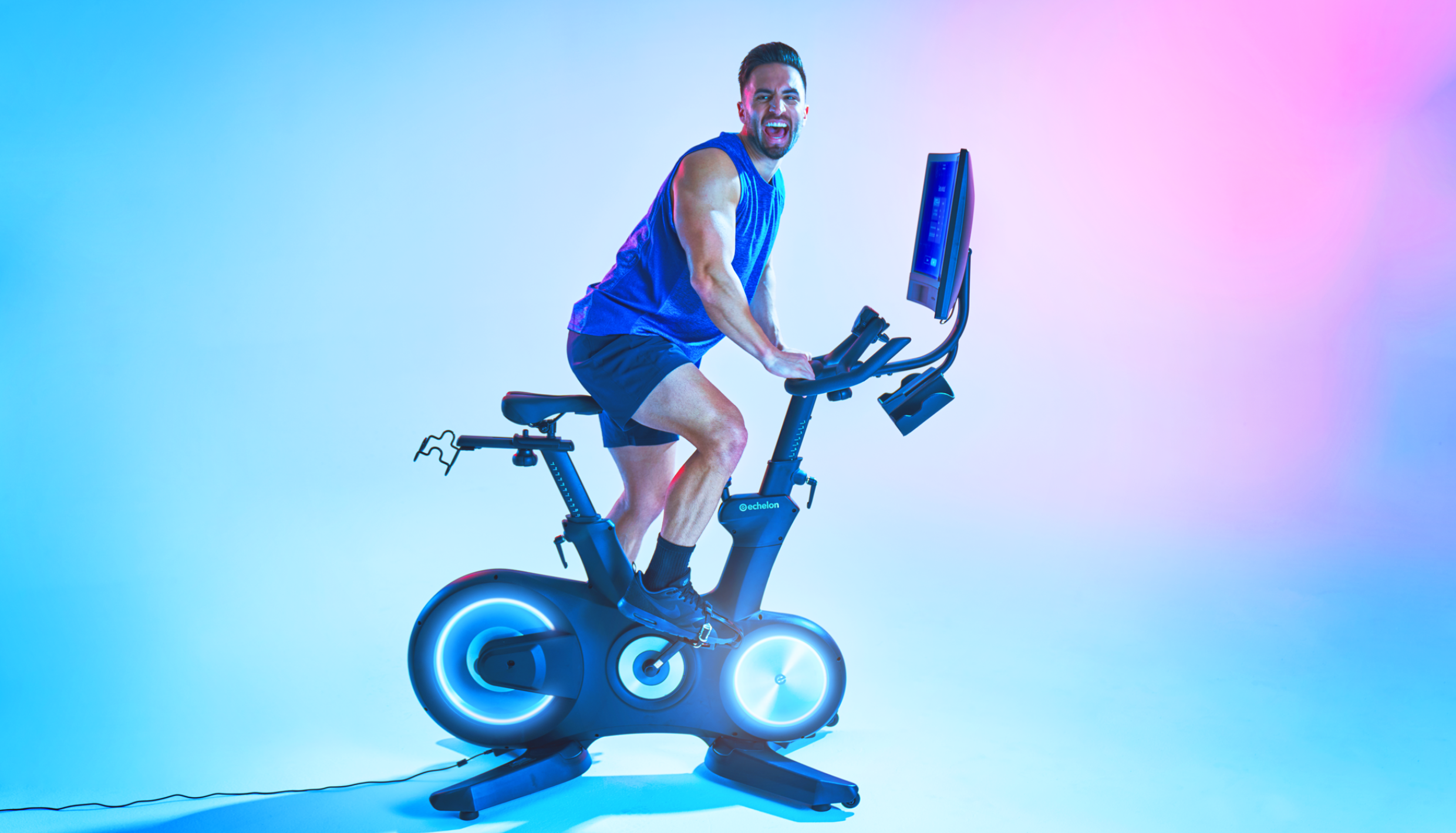 Stationary bike online echelon